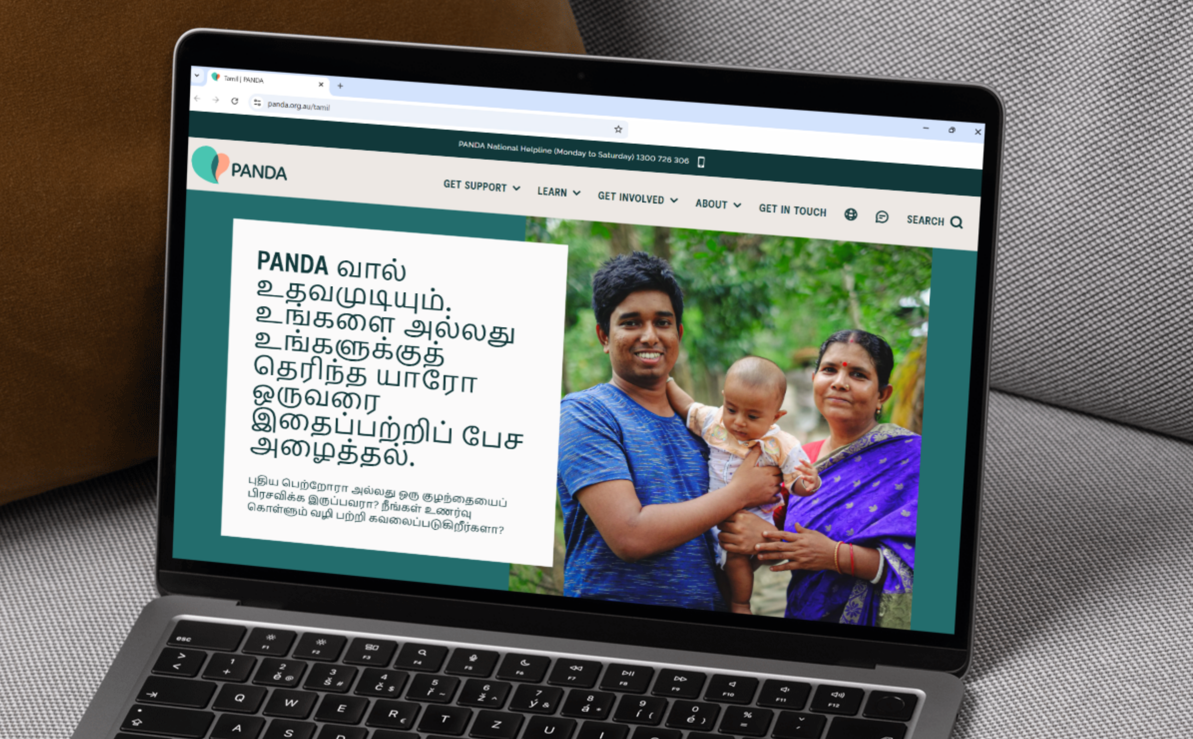 PANDA’s Multilingual Website Upgrade