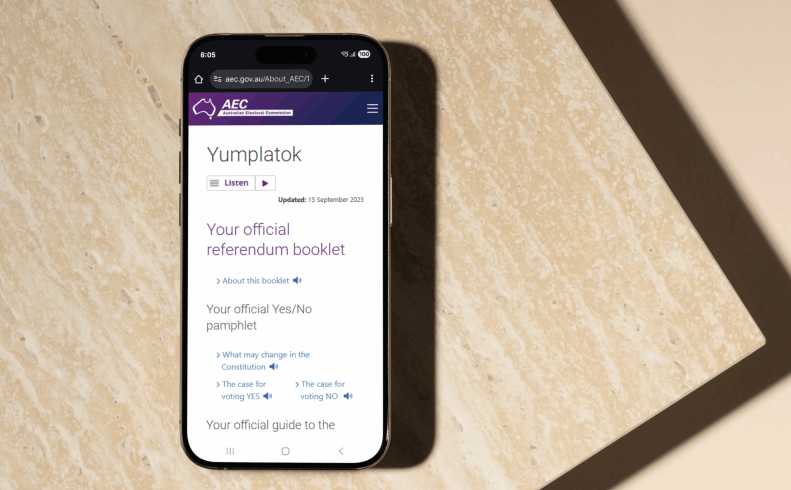 First Nations Translations for the Referendum